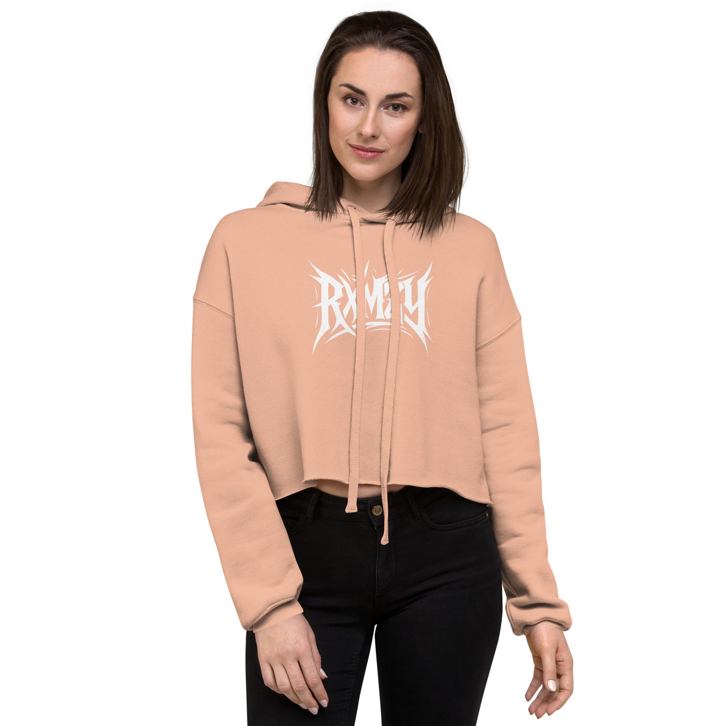 "RXMZY" Crop Hoodie